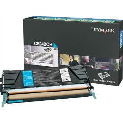 Cyan toner HC LRP 5000 pages  for IBM-LEXMARK C 524