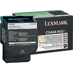 Cartouche toner noir 1000 pages pour IBM-LEXMARK C 544