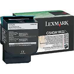 Black toner cartridge 1000 pages for IBM-LEXMARK C 544