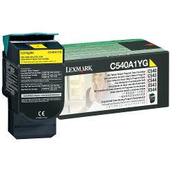 Cartouche toner jaune 1000 pages pour IBM-LEXMARK C 544