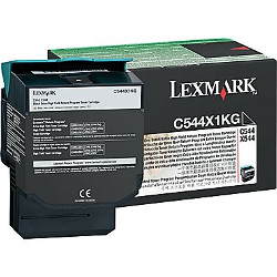 Black toner cartridge 6000 pages  for IBM-LEXMARK C 544