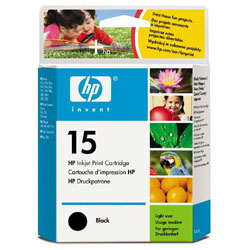 Cartouche N°15 noir 25 ml 600 pages pour HP Color Copier 310
