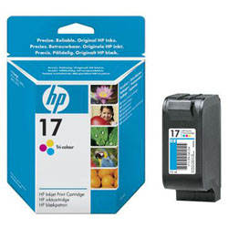 Cartridge N°17 3 colors 15 ml for HP Deskjet 825C