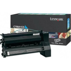 Toner cartridge cyan 6000 pages  for LEXMARK C 780