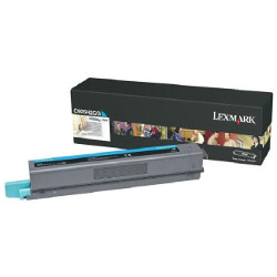 Cartouche toner cyan 7500 pages  pour LEXMARK C 925