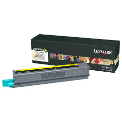 Cartouche toner jaune 7500 pages  pour LEXMARK C 925