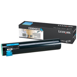 Toner cartridge cyan 24000 pages for LEXMARK C 935