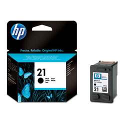 Cartouche N°21 noir 5 ml 150 pages pour HP Deskjet F 4190