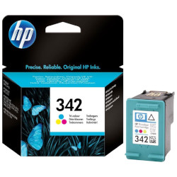 Cartouche N°342 3 couleurs 5ml 220 pages pour HP Photosmart 7850