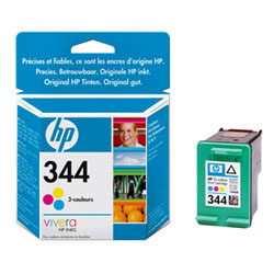 Cartouche N°344 3 couleurs 14ml  450 pages pour HP Photosmart 325