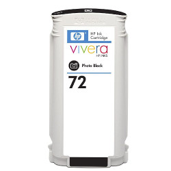 Cartridge N°72 inkjet black photo 130ml for HP Designjet T 1200