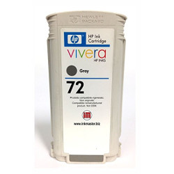 Cartouche N°72 jet d'encre gris 130ml pour HP Designjet T 1200