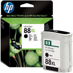 Cartouche N°88XL noir HC 52 ml pour HP Officejet Pro L 7550