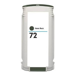 Cartridge N°72 inkjet black mat 130ml for HP Designjet T 1200