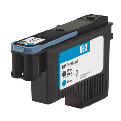 Print head N°70 black mat and cyan for HP Photosmart Pro B 9180