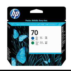 Print head N°70 blue and verte 130ml for HP Designjet Z 2100