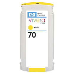 Ink N°70 yellow 130ml for HP Designjet Z 3100