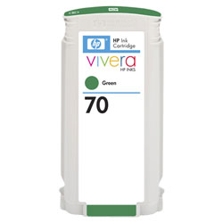 Ink N°70 vert 130ml for HP Designjet Z 3200