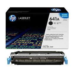 Cartridge N°641A black toner 9000 pages for HP Laserjet Color 4600