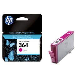 Cartouche N°364 jet d'encre magenta 3 ml pour HP Photosmart C 510a