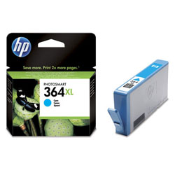 Cartouche N°364XL cyan 750 pages pour HP Photosmart C 410