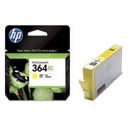 Cartouche N°364XL jaune 750 pages pour HP Photosmart C 6340