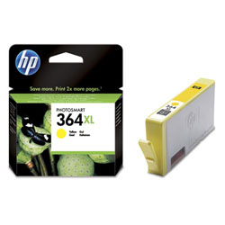 Cartouche N°364XL jaune 750 pages pour HP Photosmart C 6383
