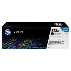 Cartouche N°823A toner noir 16500 pages pour HP Laserjet Color CP 6015