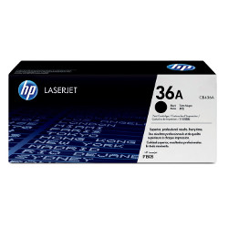 Cartouche N°36A toner noir 2000 pages pour HP Laserjet M 1522
