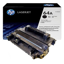Cartridge N°64A black toner 10000 pages for HP Laserjet P 4015