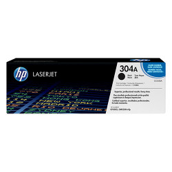 Cartouche N°304A toner noir 3500 pages pour HP Laserjet Color CP 2025