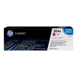 Cartouche N°304A toner magenta 2800 pages pour HP Laserjet Color CP 2125