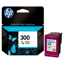 Cartridge N°300 3 colors 165 pages for HP Deskjet F 2483