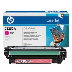 Cartouche N°504A toner magenta 7000 pages pour HP Laserjet Color CP 3525