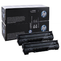 Cartouche N°85A pack de 2x1600 pages pour HP Laserjet M 1217