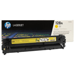 Cartouche N°128A jaune 1300 pages pour HP Laserjet Pro CP 1520
