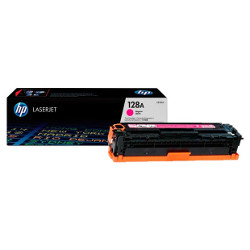 Cartouche N°128A magenta 1300 pages pour HP Laserjet Color CM 1418