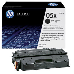 Black toner cartridge N°05X 6500 pages for HP Laserjet P 2050