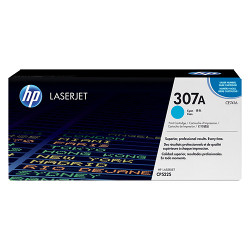 Cartouche N°307A toner cyan 7300 pages pour HP Color Laserjet Pro CP 5225