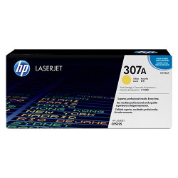 Cartouche N°307A toner jaune 7300 pages pour HP Color Laserjet Pro CP 5225