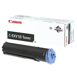 Toner noir 1x465 gr 8400 pages C-EXV18 pour CANON iR 1025