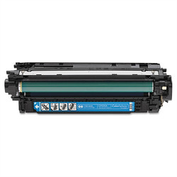 Cartouche toner cyan n°646A 12500 pages  pour HP Laserjet Color CM 4540