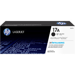 Cartouche N°17A toner noir 1600 pages pour HP Laserjet Pro M 102w