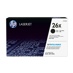 Cartouche N°26X toner noir HC 9000 pages pour HP Laserjet Pro 400 M402