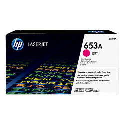 Cartouche N°653 toner magenta 16500 pages  pour HP Laserjet Color M 680