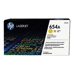 Cartouche toner N°654A magenta 15000 pages  pour HP Laserjet Color M 651