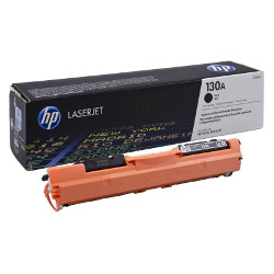 Cartouche N°130A toner noir 1300 pages  pour HP Laserjet Pro MFP M177