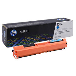 Cartouche N°130A toner cyan 1000 pages pour HP Laserjet Pro MFP M177
