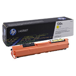 Cartouche N°130A toner jaune 1000 pages pour HP Laserjet Pro MFP M176