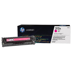 Cartouche toner N°312A magenta 2700 pages  pour HP Laserjet Pro MFP M476